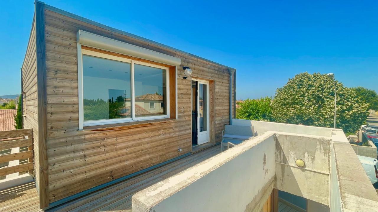 Appartement à 15 minutes des plages et de Montpellier Villeneuve-lès-Maguelonne Exterior foto